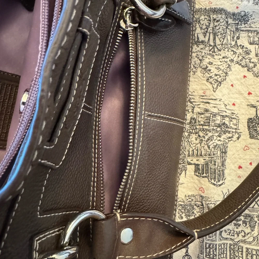 Coach Genuine Leather Handbag - Picture 7 of 8